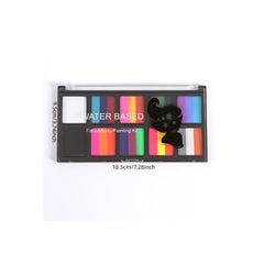 Halloween Face Painting Kit Water Based for Dramatic Makeup