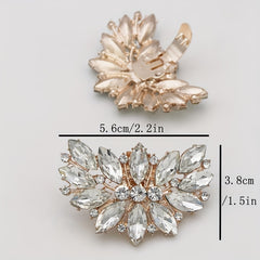 1Pc Rhinestone Square Shoe Clip Wedding Heel Accessories