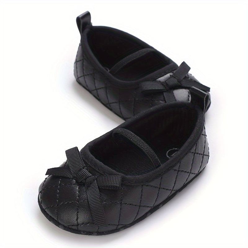 Baby Girls Solid Walking Shoes Non-slip Sneakers for Spring and Autumn