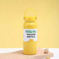 800ml Large Vacuum Water Bottle Stainless Steel Insulation Cup