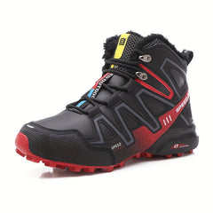 Men's Plush Lining Snow Boots Anti Slip Thermal Platform Winter Boots