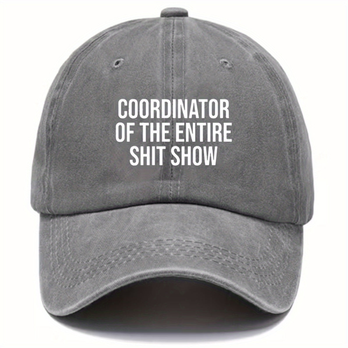 Unisex Washed Cowboy Baseball Cap Sports Casual Hat Outdoor Summer Adjustable