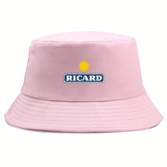 Sun Printed Bucket Hat Cotton Lightweight Sunshade Fisherman Cap