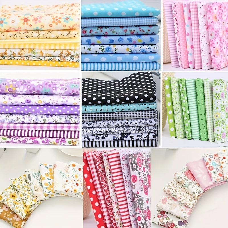 Doll Patchwork Cloth Set Pure Cotton DIY Group