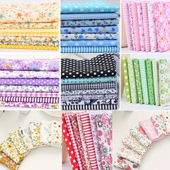 Doll Patchwork Cloth Set Pure Cotton DIY Group