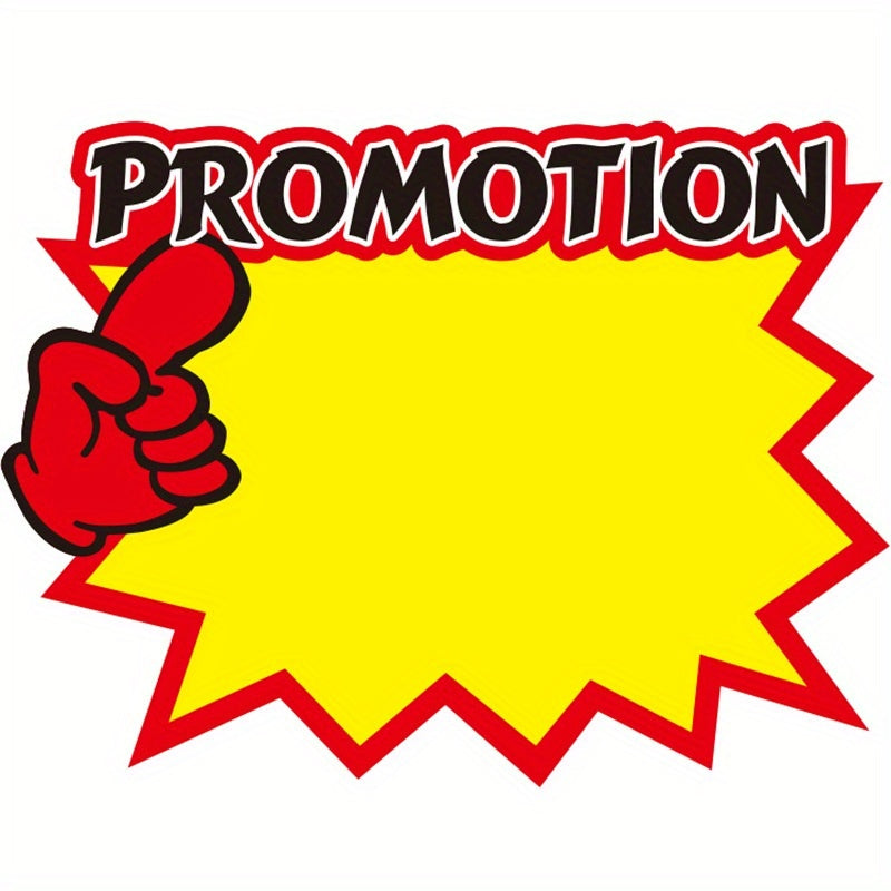 10pcs Hanging Signs for Promotional Labels in Stores
