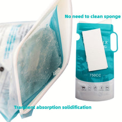 24pcs Disposable Urinal Bags 750ML Unisex Emergency Travel Pee Bag