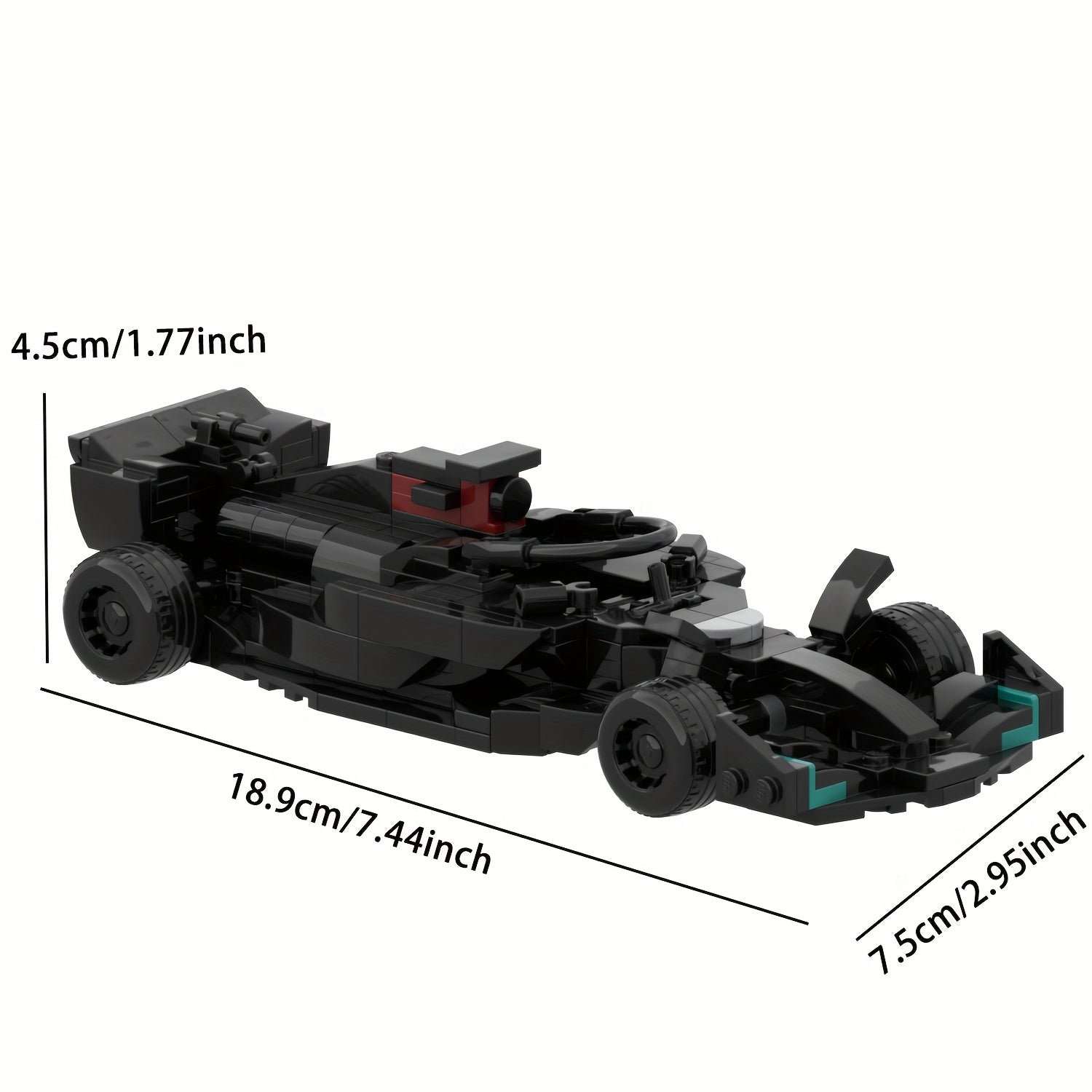 F1 Racing Car Building Block Set