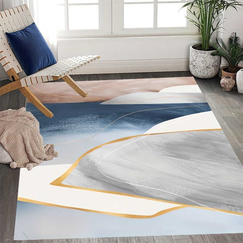 Soft Fluffy Plush Area Rugs Modern Indoor Shaggy Rugs For Bedroom Living Room