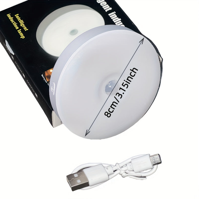 USB Rechargeable Motion Sensor Step Light Dimmable Night Light