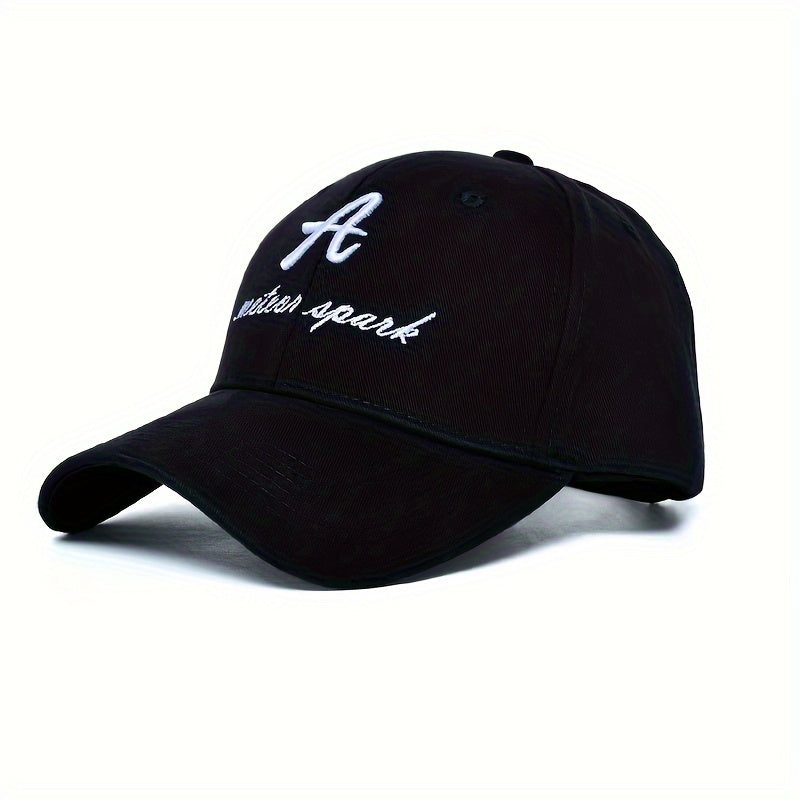 Letter Embroidered Baseball Cap Outdoor Sunscreen Dad Hat