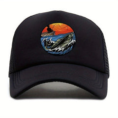 Unisex Sunshade Adjustable Baseball Cap for Outdoor Sport Fishing
