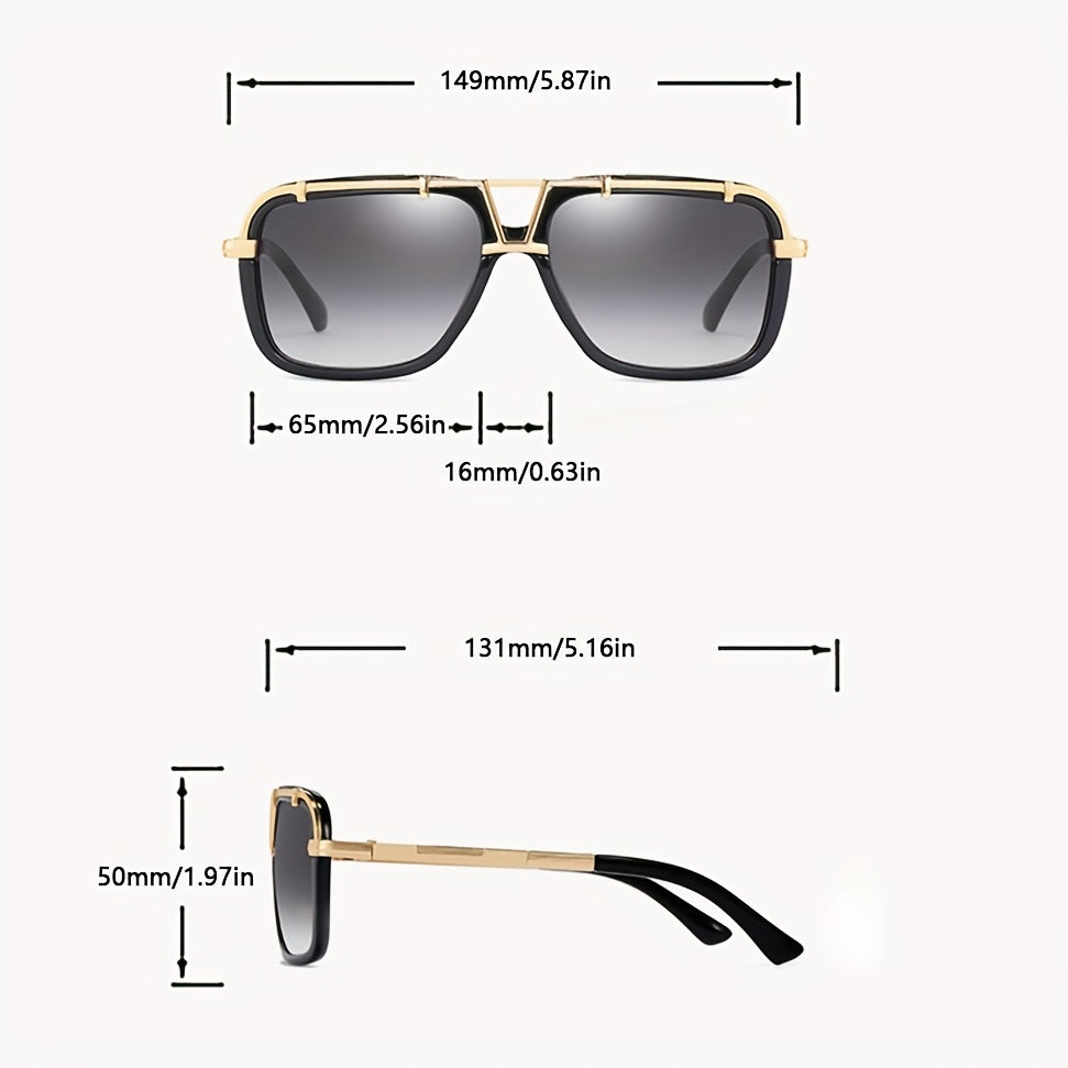 RoyalHot Men's Large Frame Sunglasses for Fishing Driving