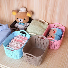 Sundries Basket Portable Storage Frame Bathroom Cosmetic Storage Box