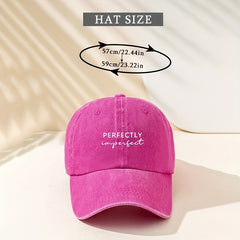 Distressed Vintage Baseball Cap Dad Hat Adjustable Sun Hat