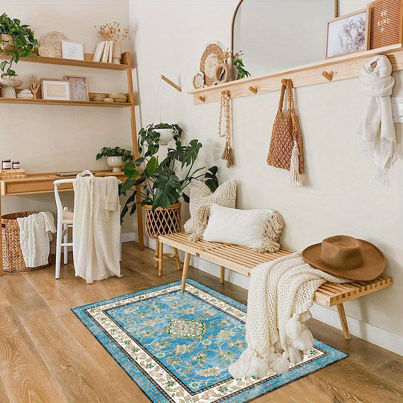 Boho Vintage Area Rug Persian Anti Fatigue Kitchen Mat Soft Floor Mat Non Slip