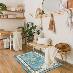 Boho Vintage Area Rug Persian Anti Fatigue Kitchen Mat Soft Floor Mat Non Slip