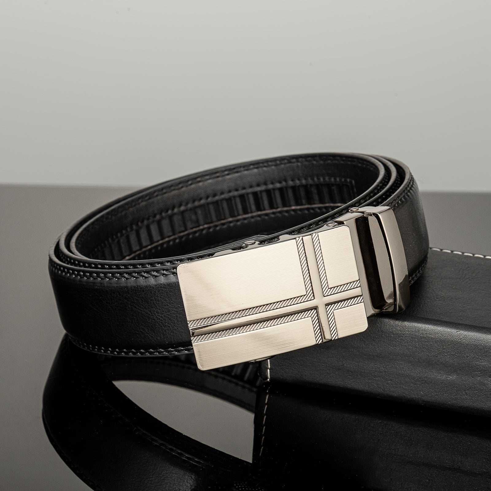 Automatic Buckle Men's Belt Gift