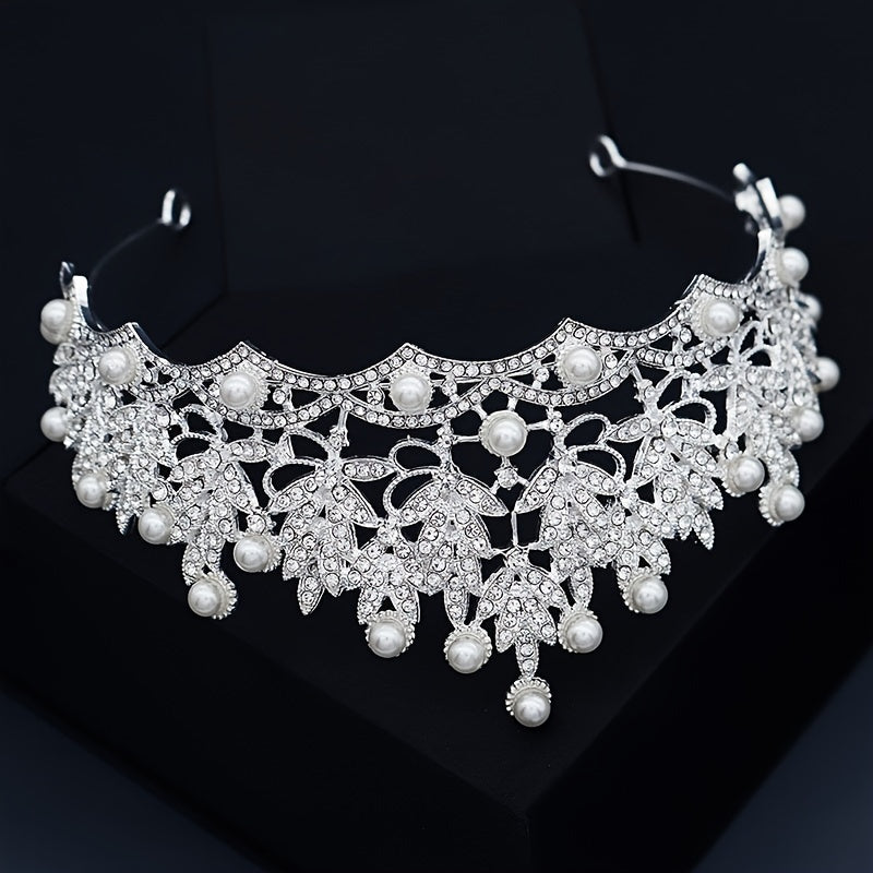 Princess Tiara Crown Headband Bridal Wedding Party Decorations