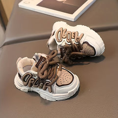 Girl's Chunky Shoes Soft Sole Non Slip Comfy Sneakers