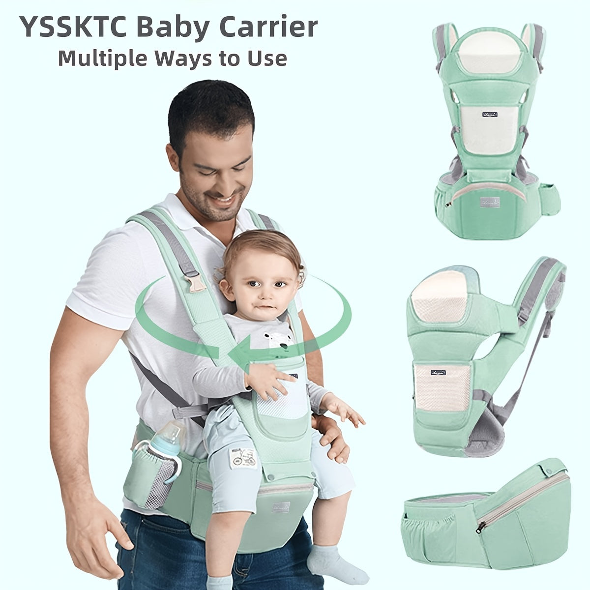 Convertible Baby Carrier for 0-36 Months Baby