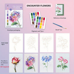 Watercolor Coloring Book for Relaxation and Fun