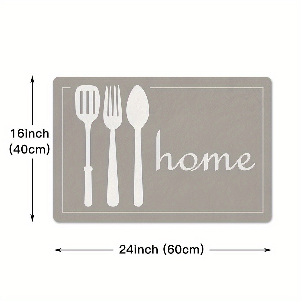 Soft Kitchen Floor Mat Non slip Waterproof Kitchen Mat Machine Washable
