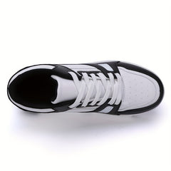 Boy's Roller Shoes Lace Up Detachable Wheels Skate Sneakers