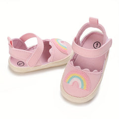 Breathable Baby Girls Sandals Lightweight Anti Slip Summer Shoes