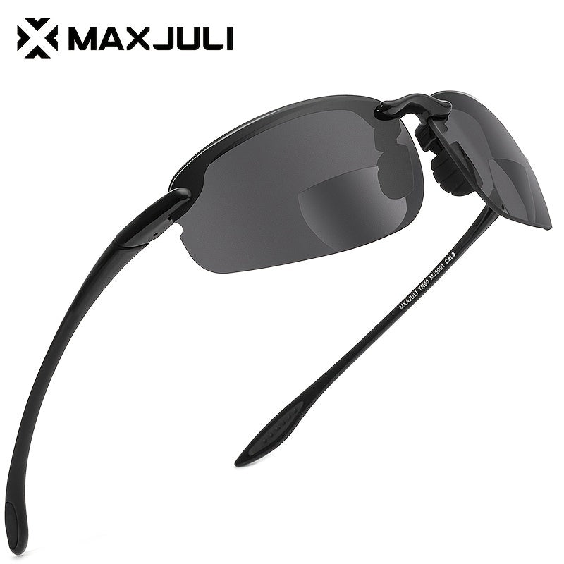 MAXJULI Bifocal Sunglasses TR90 Frame Comfortable UV Protection