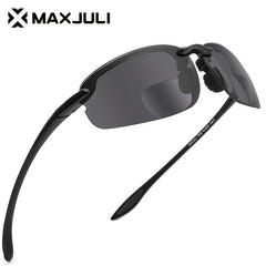 MAXJULI Bifocal Sunglasses TR90 Frame Comfortable UV Protection