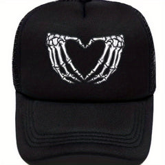 Skull Palm Baseball Cap Sun Hat