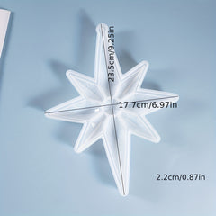 Epoxy Resin Mold Octagonal Star Silicone Mold