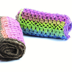 6pcs Rainbow Wool Yarn Graded Multicolor Soft Yarn For Crochet Knitting