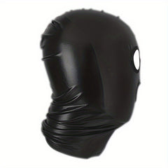 Sexy PU Leather Mask Breathable Headwear Halloween Role Play Props