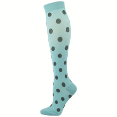 5 Pairs Durable Compression Socks for Running, Hiking, Cycling