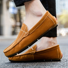 Men's Customized Loafer Shoes Lightweight Non Slip Casual Shoes
