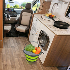 RV Kitchen Folding Bucket Water Filter Board Outdoor Camping Fishing