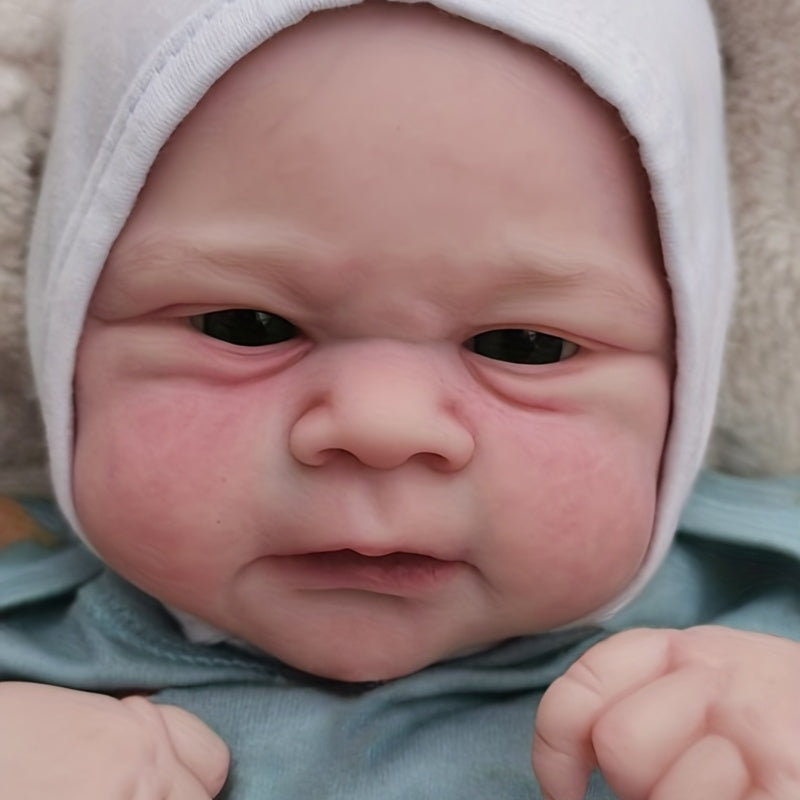 18" Newborn Elijah Doll Realistic Hand Painted Collectible Art