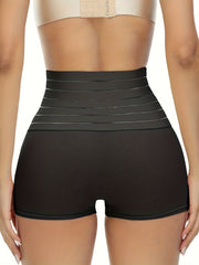 Striped Tummy Control Butt Lifting Panties