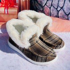 Gradient Coffee Winter Boots for Women