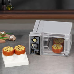 Creative Mini Microwave Kitchen Appliances Model City Scene Matching Toy