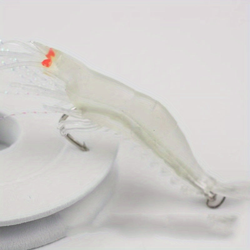 Bionic Shrimp Lure 54in Soft Craw Bait Freshwater Saltwater Fishing
