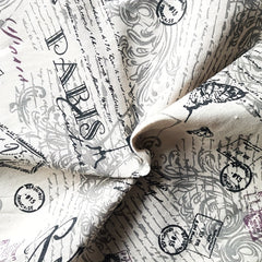 1pc Printed Cotton Linen Fabric DIY Quilting Sewing Sofa Curtain Bag Cushion Mat