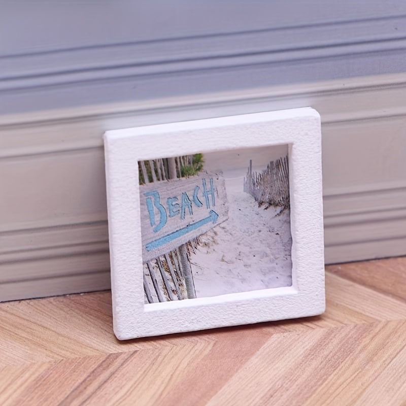 Mini Beach Themed Dollhouse Picture Frame