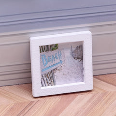 Mini Beach Themed Dollhouse Picture Frame
