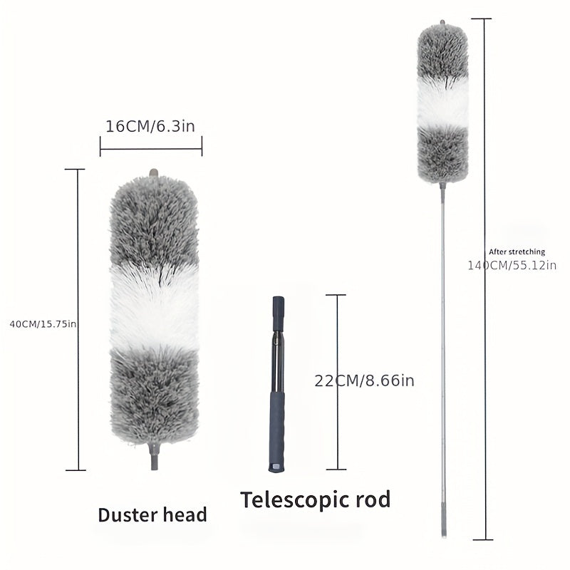 110-inch Telescopic Duster Brush for Household Cleaning