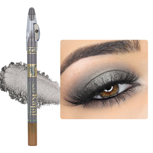 Waterproof Gunmetal Gray Eyeshadow Stick Creamy Metallic Shadow