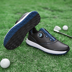 Men's Non Slip Golf Shoes with Rotary Buckle