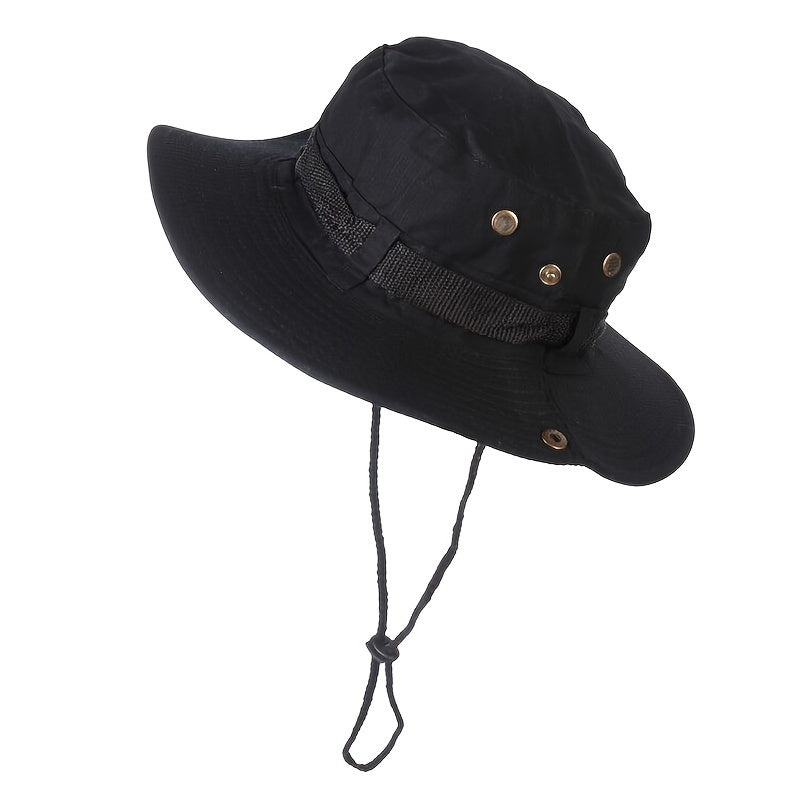 Camouflage Bucket Hat Outdoor Sun Hat Travel Boonie Hats